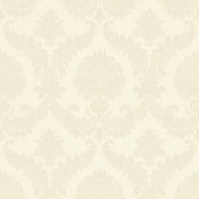 Galerie Wallcoverings Classic Italian Collection Damask Vinyl on Non-woven Wallpaper Roll