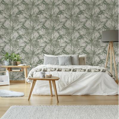 Vliestapete SUBLIME "JUNGLE TEXTURE", grün, B:0,52m L:10m, Vlies, Tapeten, Design Tapeten