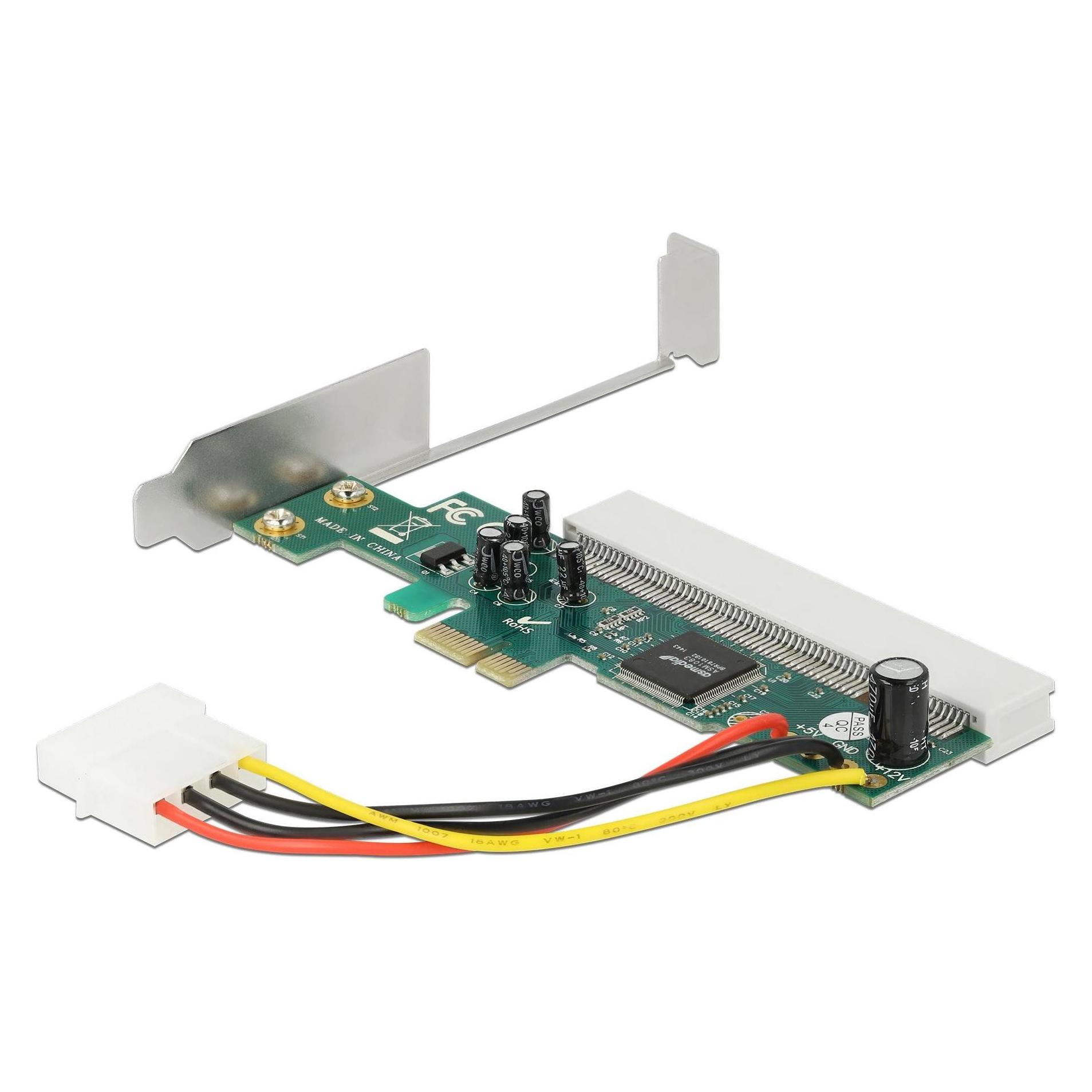 Delock Riser Karte PCI Express x1 zu 1 x PCI 32 Bit 5 V Slot (90062)