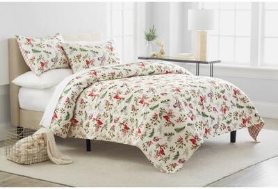 C&F Home Nature's Holiday King Quilt Set