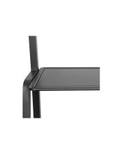 Neomounts Mobile Flat Screen Floor Stand Height: 137-162 cm 60-105 Zoll Schwarz (NS-M4000BLACK)