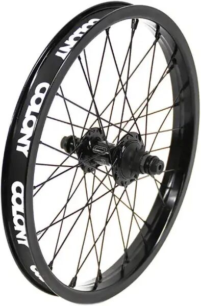 BMX Hinterrad Colony Pintour 18" Female Cassette (Schwarz - Right hand drive)