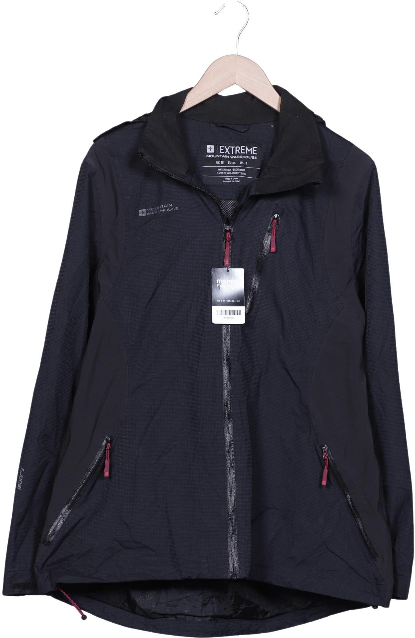 Mountain Warehouse Damen Jacke, Schwarz, Gr. EU 46, Tex / Membran - Second Hand