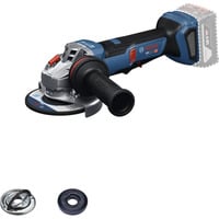 Akku-Winkelschleifer GWS 18V-11PS Professional solo, 18Volt blau/schwarz, ohne Akku und Ladegerät, mit Vibration Control-Zusatzhandgriff