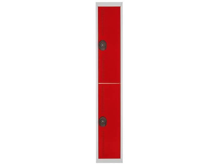 Vestiaire Team Color 2 casiers - L.30 cm - Rouge