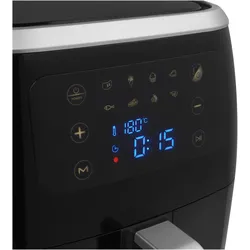Tristar FR-6997, Fritteuse, Schwarz, Silber