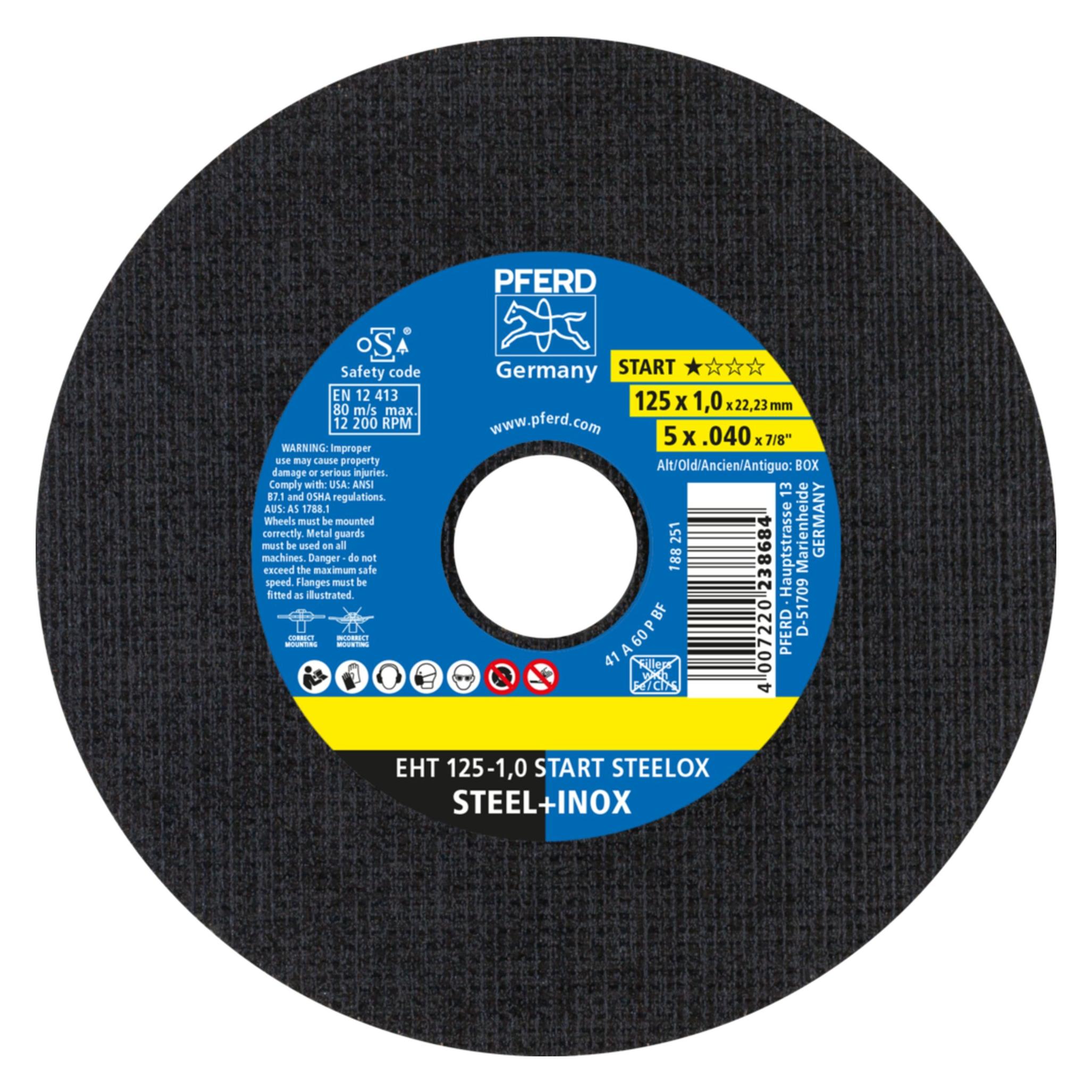 Pferd Trennscheibe Eht 1 box (69121041)