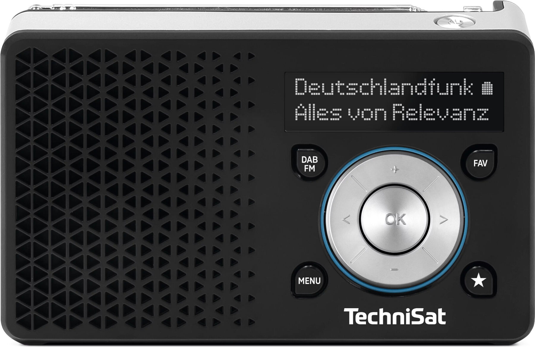 TechniSat Digital-Radio DIGITRADIO1 A Schwarz/Silber (0100/4997)