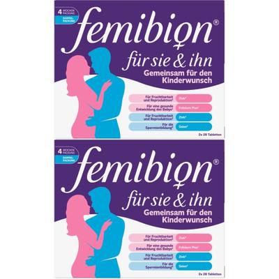 Femibion für Sie & Ihn x2 2x2x28 St Tabletten