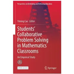 Students' Collaborative Problem Solving in Mathematics Classrooms, Fachbücher