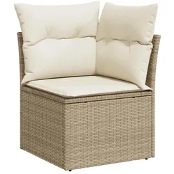 vidaXL, Gartenlounge, Saoirse (6x Mittelteil + 2x Eckteil + Tisch)