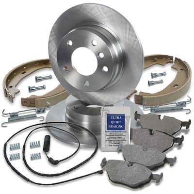 Atec Bremsscheiben + Bremsbeläge Hinterachse Voll [Hersteller-Nr. 40580200] für BMW