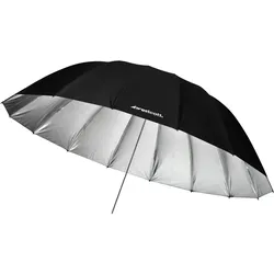WESTCOTT Schirm Parabol 220 silber (Durchmesser 180cm)
