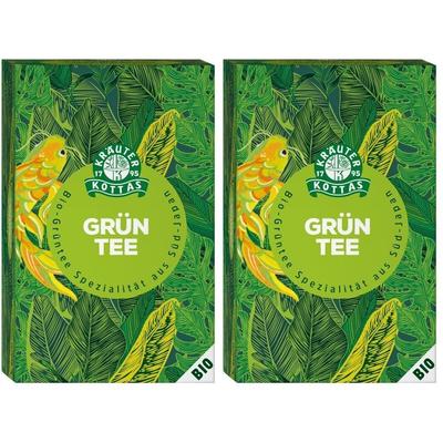 Kottas TEE Gruentee Bio x2 2x20 St Filterbeutel