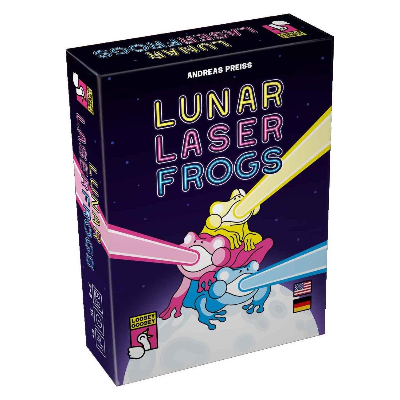 Loosey Goosey Games Lunar Laser Frogs (1 - 8 Spieler) (LGG23014)