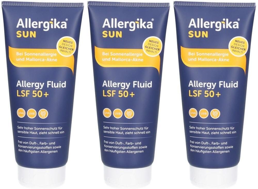 Allergika SUN Protect Action Fluid LSF 50+ x3 3x200 ml Creme