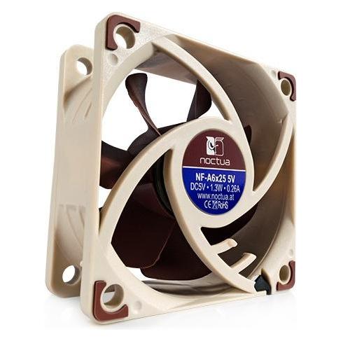 Noctua NF A6x25 Computergehäuse Ventilator (60 mm, 1x) (NF-A6X25 5V)