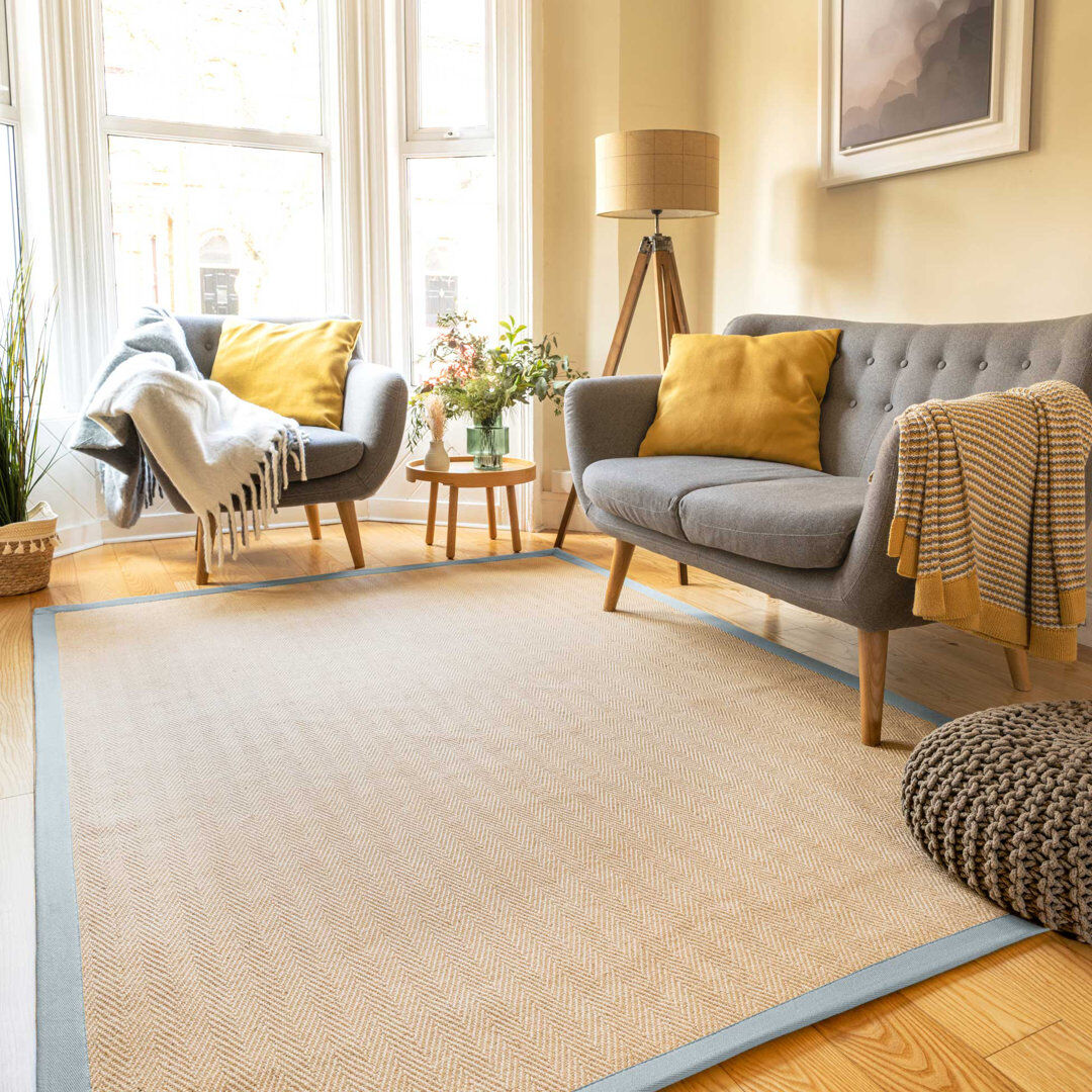 Longshore Tides Hendrickson Hand Woven Brown Indoor Rug Brown Rectangle 80 x 150cm