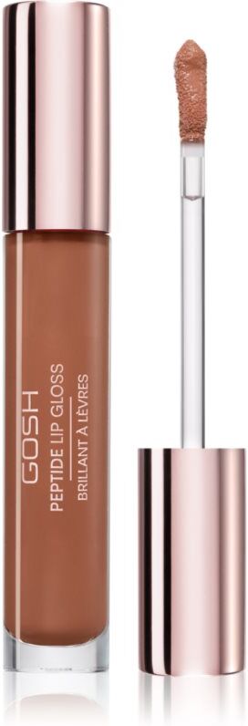 GOSH COPENHAGEN Peptide Lip Gloss lip gloss with peptides shade 007 Chocolate Mousse 7 ml