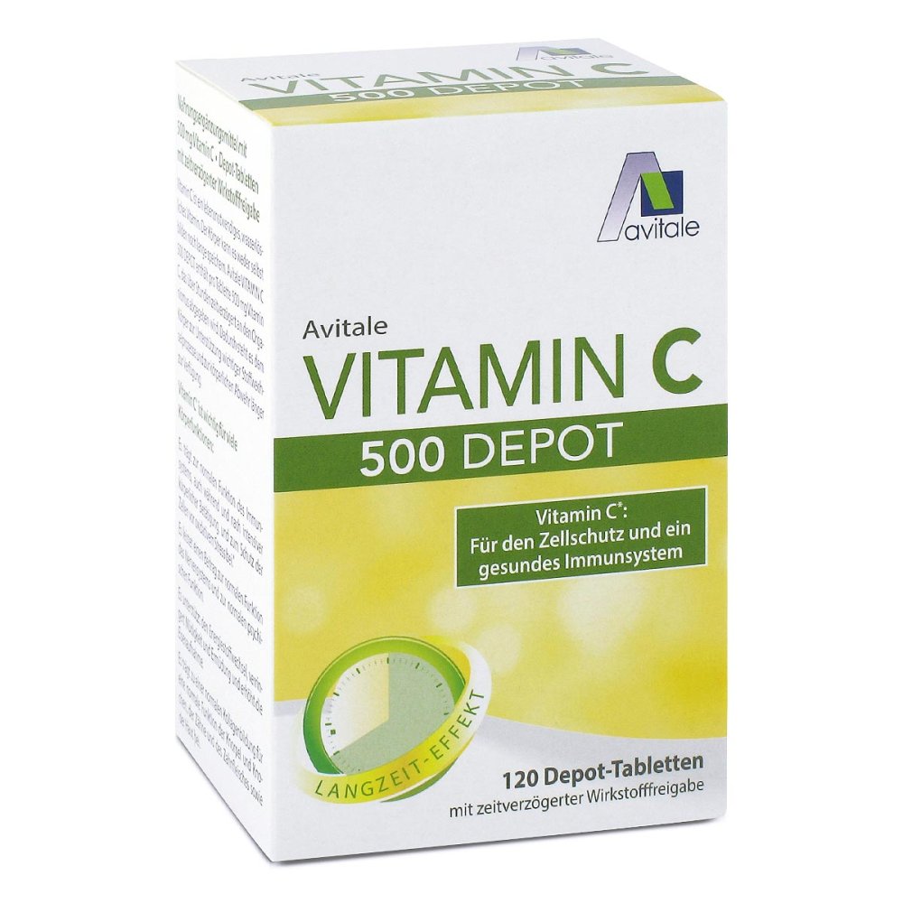 Avitale GmbH Vitamin C 500 mg Depot Tabletten 16743631