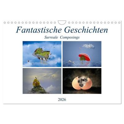 Fantastische Geschichten (Wandkalender 2026 DIN A4 quer), CALVENDO Monatskalender
