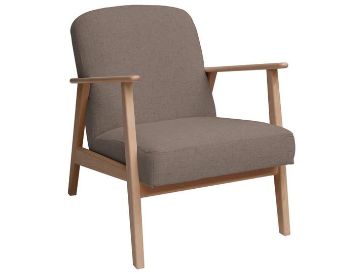 Livetastic Sessel, Buche, Hellbraun, Holz, Buche, massiv, 63x78x78 cm, Made in EU, Wohnzimmer, Sessel, Sonstige Sessel