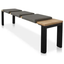 Lycce Klemmkissen / Sitzkissen mit 1 Leiste, Lederimitat Olifante