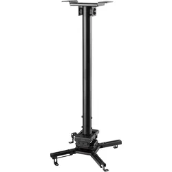 Deltaco Projector holder for OFFICE panels (Decke), Beamer Halterung, Schwarz