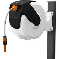 Green>it, Gartenschlauch Aufbewahrung, Hose reel with 35 m hose and automatic retraction (35 m)