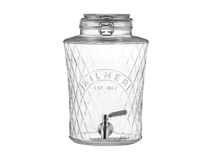 Kilner Distributeur de boissons DIAMANT avec robinet Kilner Clair, 5 L
