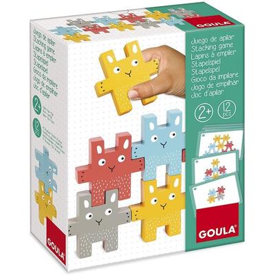 Goula Häschen-Stapelspiel 12-teilig