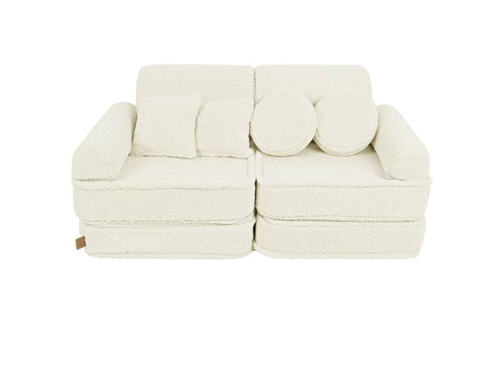 Canapé modulable enfant en peluche 10 pcs