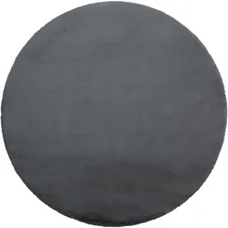 Kunstfell Caroline 5 Dunkelgrau ca. 120cm