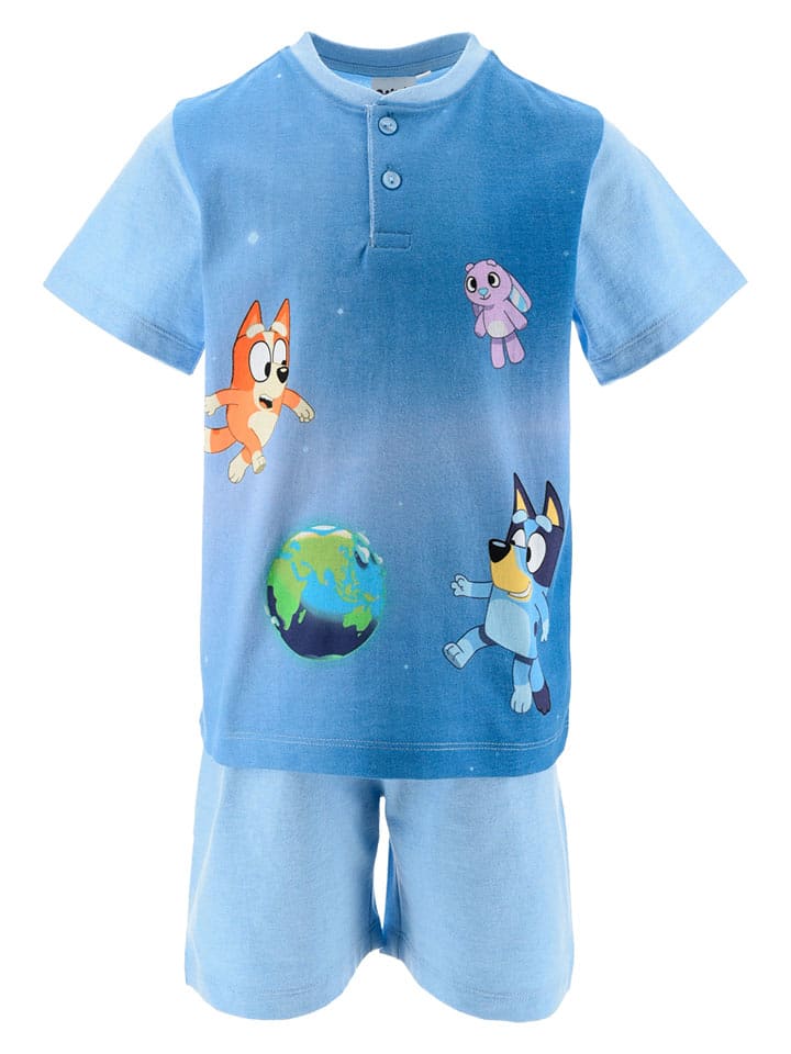 Pyjama "Bluey" in Blau - 116