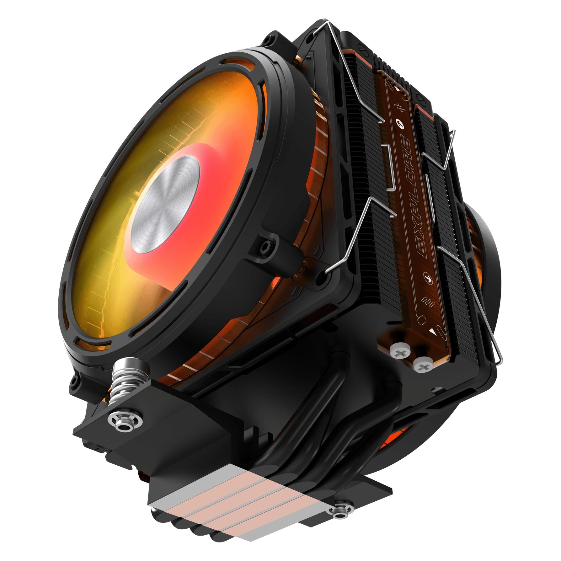 Darkflash Tech DarkFlash Radiator E400 PLUS Black (155 mm) (E400 PLUS BLACK)