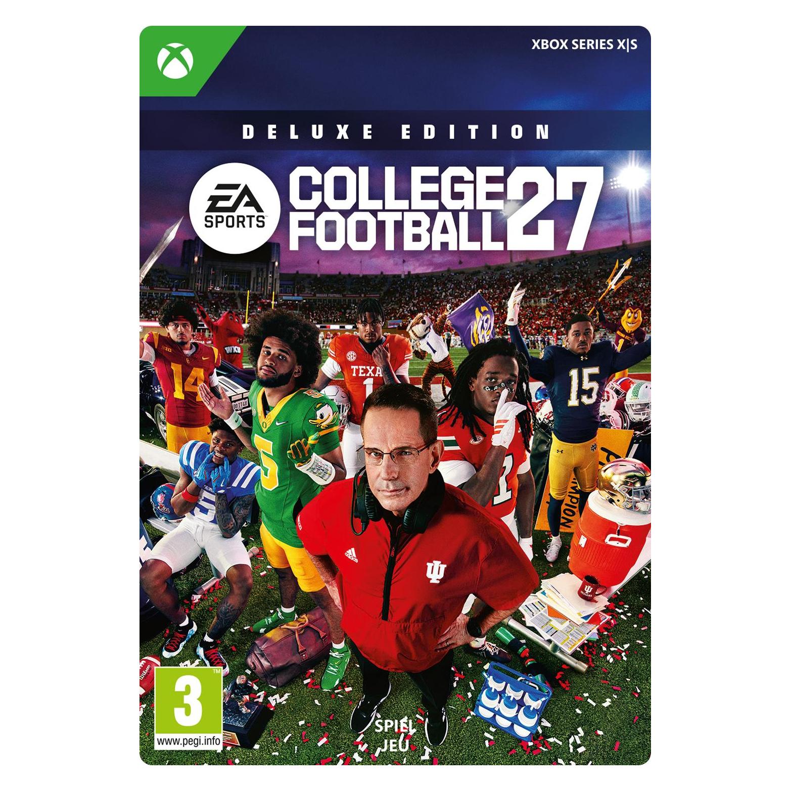 Microsoft Xbox COLLEGE FOOTBALL 27 - DELUXE EDITION Download Code (EP2-68144)