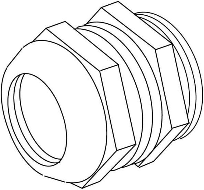 HKL IPON-Raccord de câble M32 ms 2234M32 (2234M32)