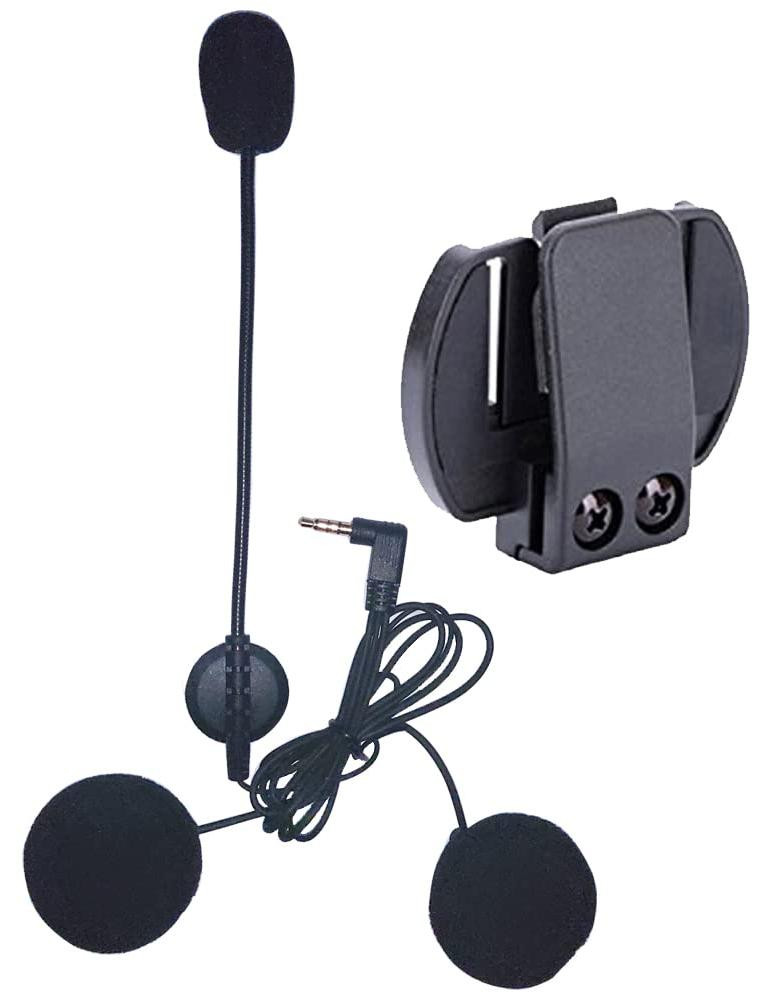 Dripio Intercom-accessoires voor V6/V4, oortelefoon met clip, zwart