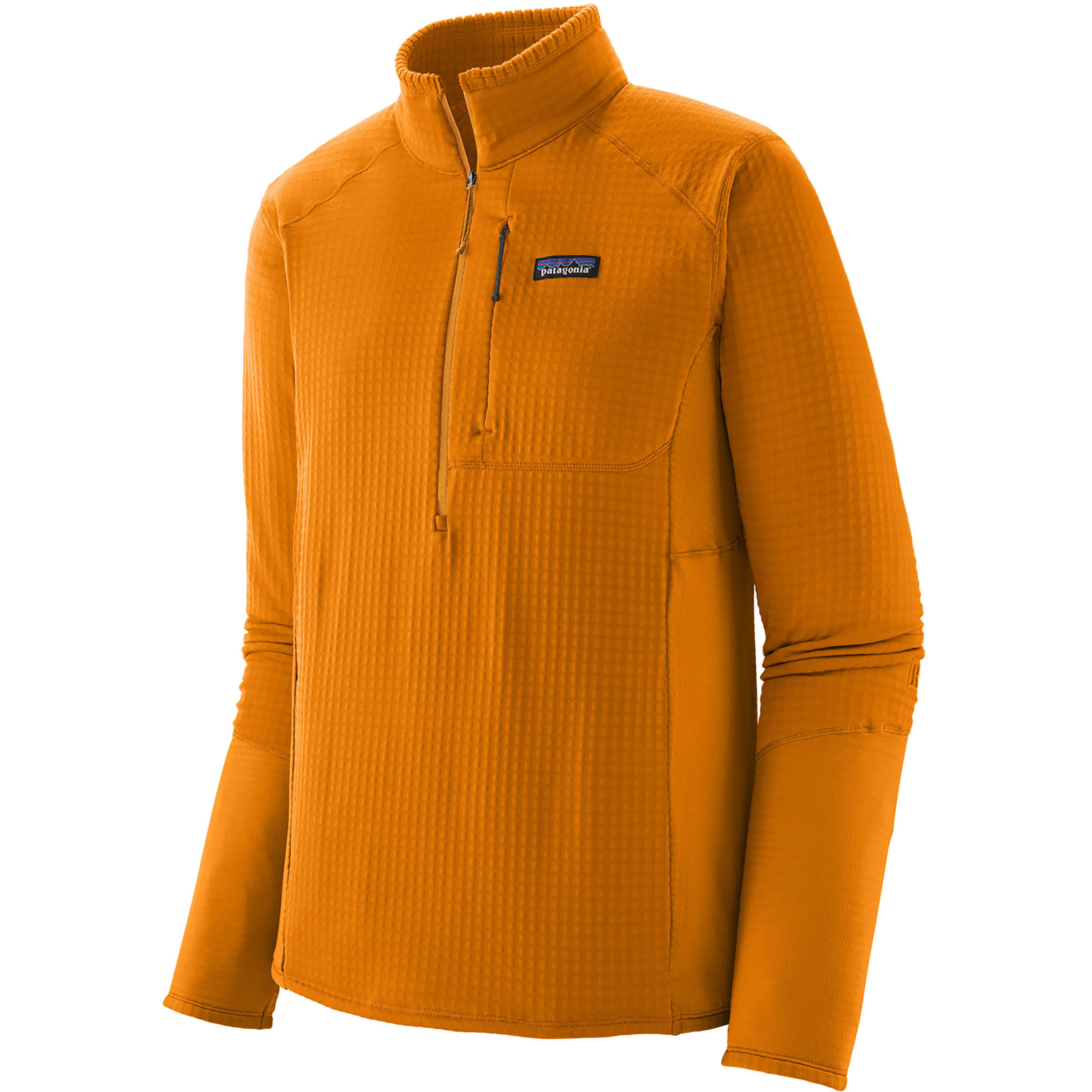 Patagonia R1 Herren Pullover orange Größe S Trekking Windabweisend Wasserabweisend
