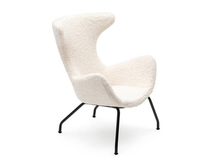 Lounge Sessel Peco weiß, 77x96x78 cm