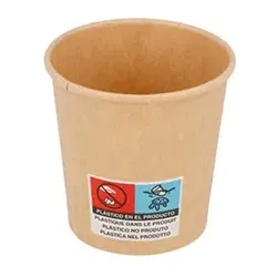 480ml Kraft Heißgetränke Pappbecher 50un