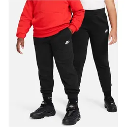 NIKE Sportswear Club Fleece Jogginghose Kinder 010 - black/white L+ (147-158 cm)