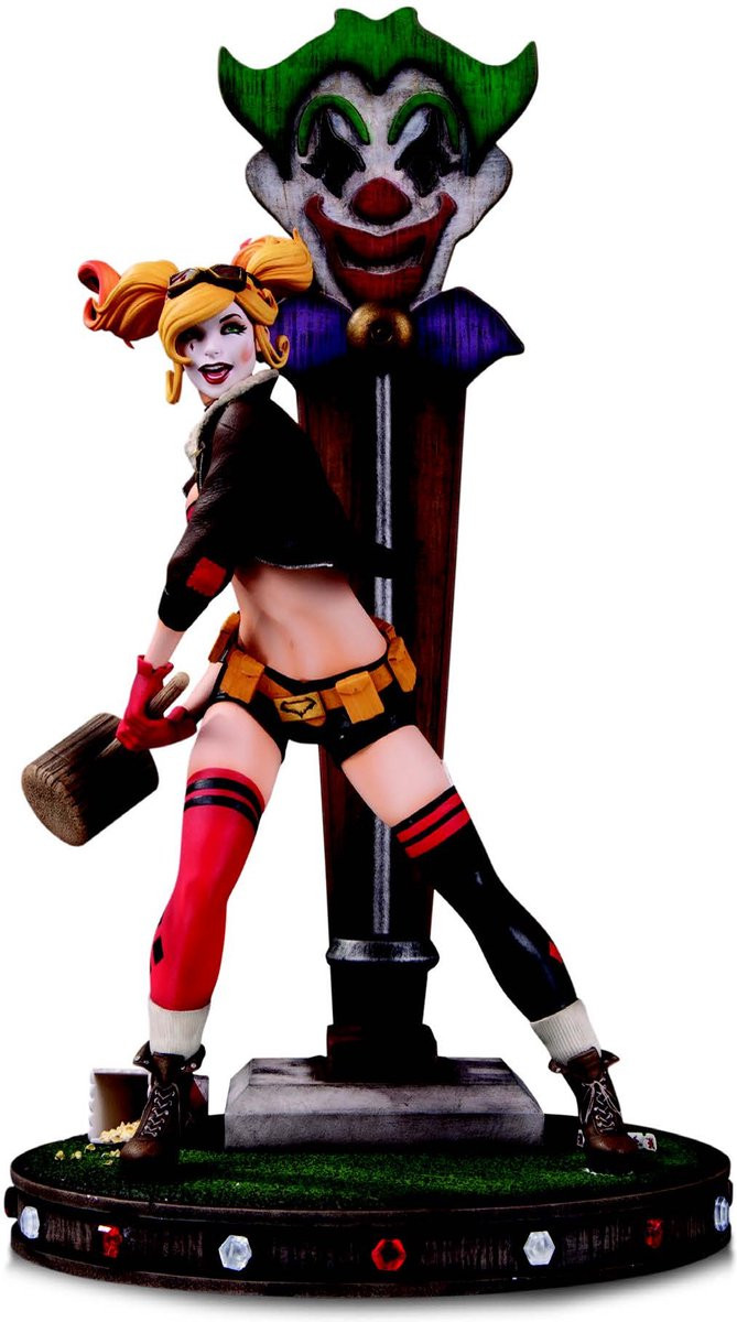 DC Comics Bombshells Harley Quinn Deluxe Version 2 Statue voor volwassenen