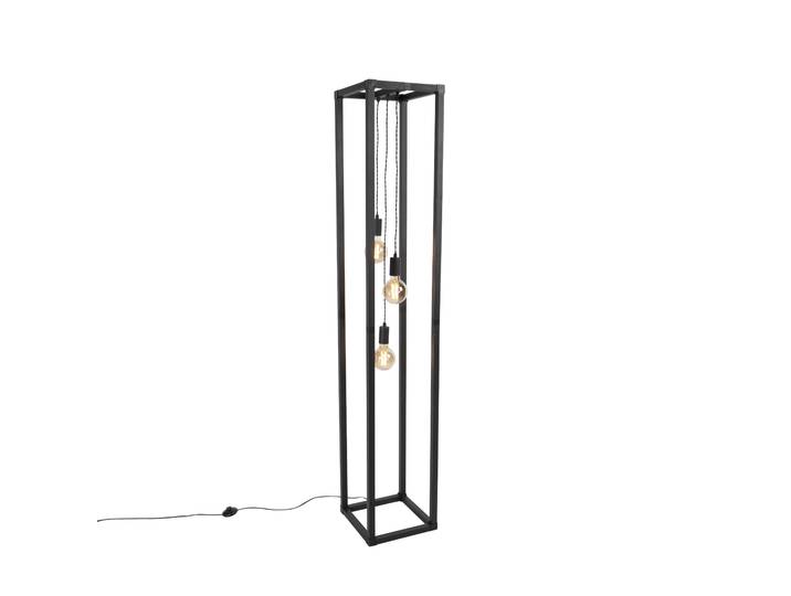 Lampadaire intelligent noir 3 lumières avec Wifi G95 - Big Cage