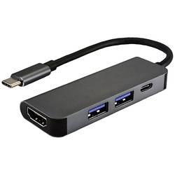VALUE USB-C Dockingstation, HDMI 4K, 2x USB Typ A + Typ C PD 12.99.1042