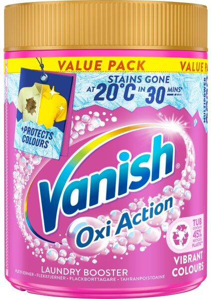 Vanish Oxi Action Powder   Pink   940 G