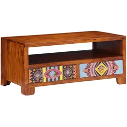 vidaXL Couchtisch 90x50x40 cm Massivholz Akazie