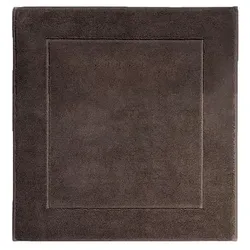 Aquanova Badteppich London 60 x cm Baumwolle Braun Dunkelbraun