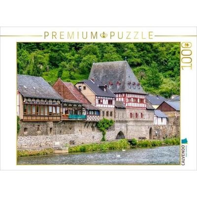 CALVENDO Puzzle Dausenau an der Lahn | 1000 Teile Lege-Größe 64x48cm Foto-Puzzle für glückliche Stunden, Sonstige von , Calvendo Puzzle