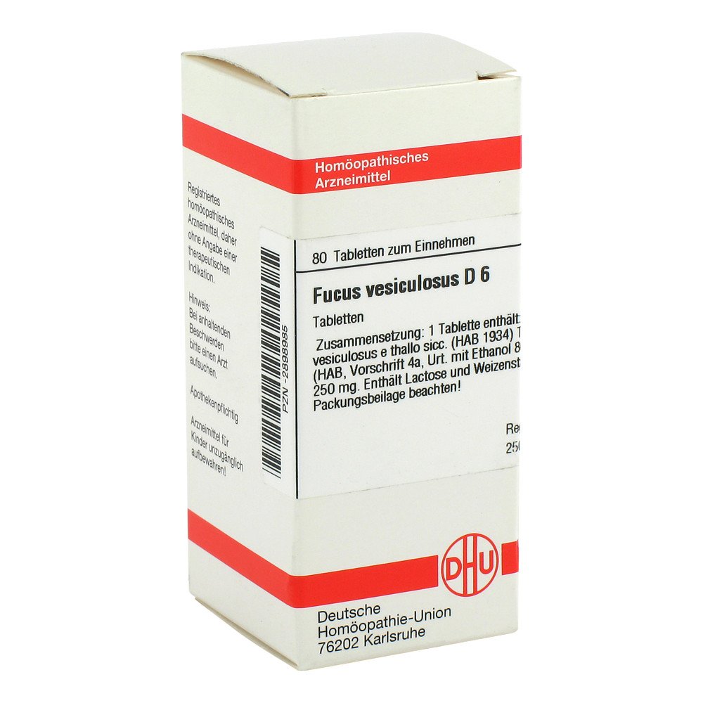DHU-Arzneimittel GmbH & Co. KG Fucus Vesiculosus D6 Tabletten 02898985